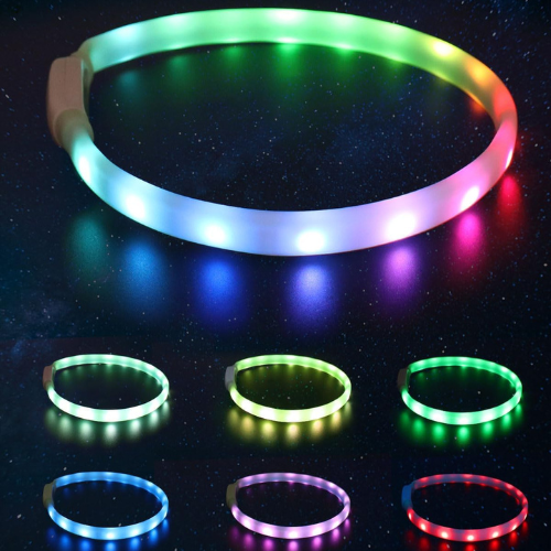 Lysande LED halsband